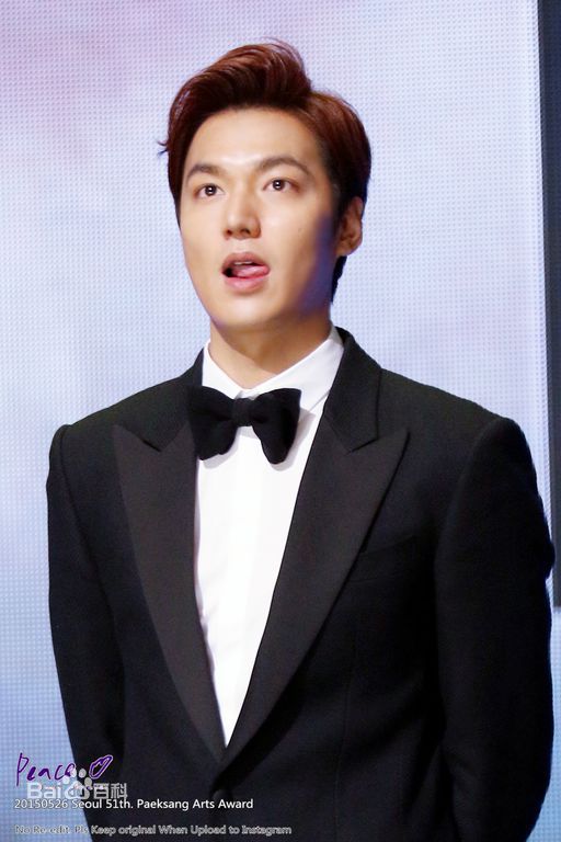 李敏镐（hào）(Lee MinHo、イ ミンホ)2015.5 第51届百想艺术大赏图册