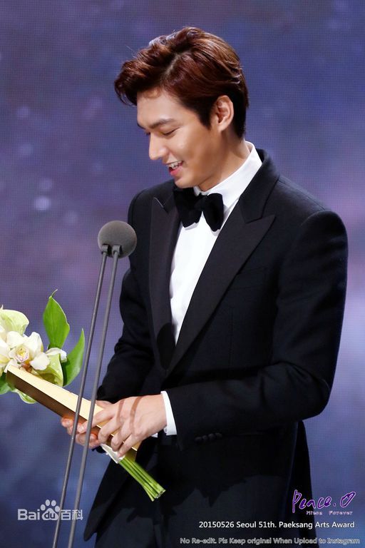 李敏镐（hào）(Lee MinHo、イ ミンホ)2015.5 第51届百想艺术大赏图册