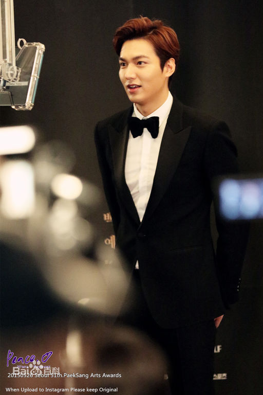 李敏镐（hào）(Lee MinHo、イ ミンホ)2015.5 第51届百想艺术大赏图册