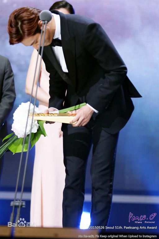 李敏镐（hào）(Lee MinHo、イ ミンホ)2015.5 第51届百想艺术大赏图册