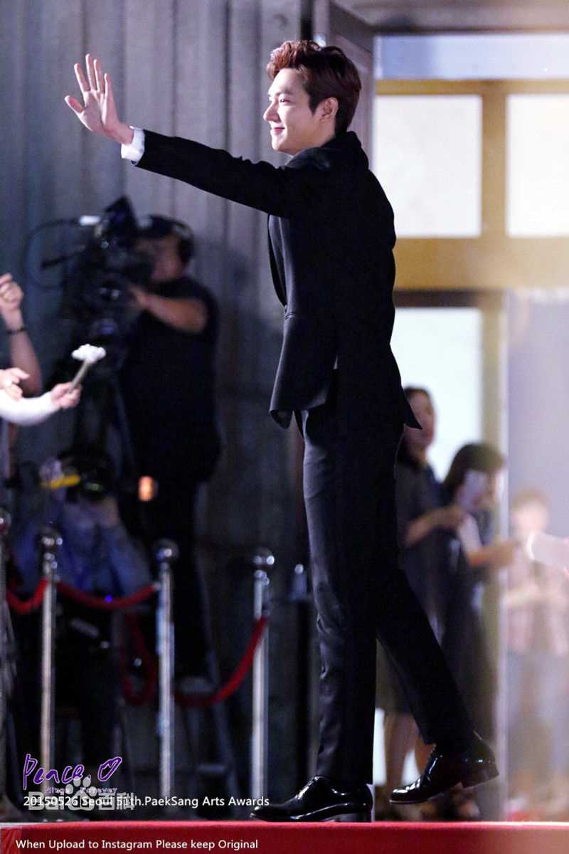 李敏镐（hào）(Lee MinHo、イ ミンホ)2015.5 第51届百想艺术大赏图册