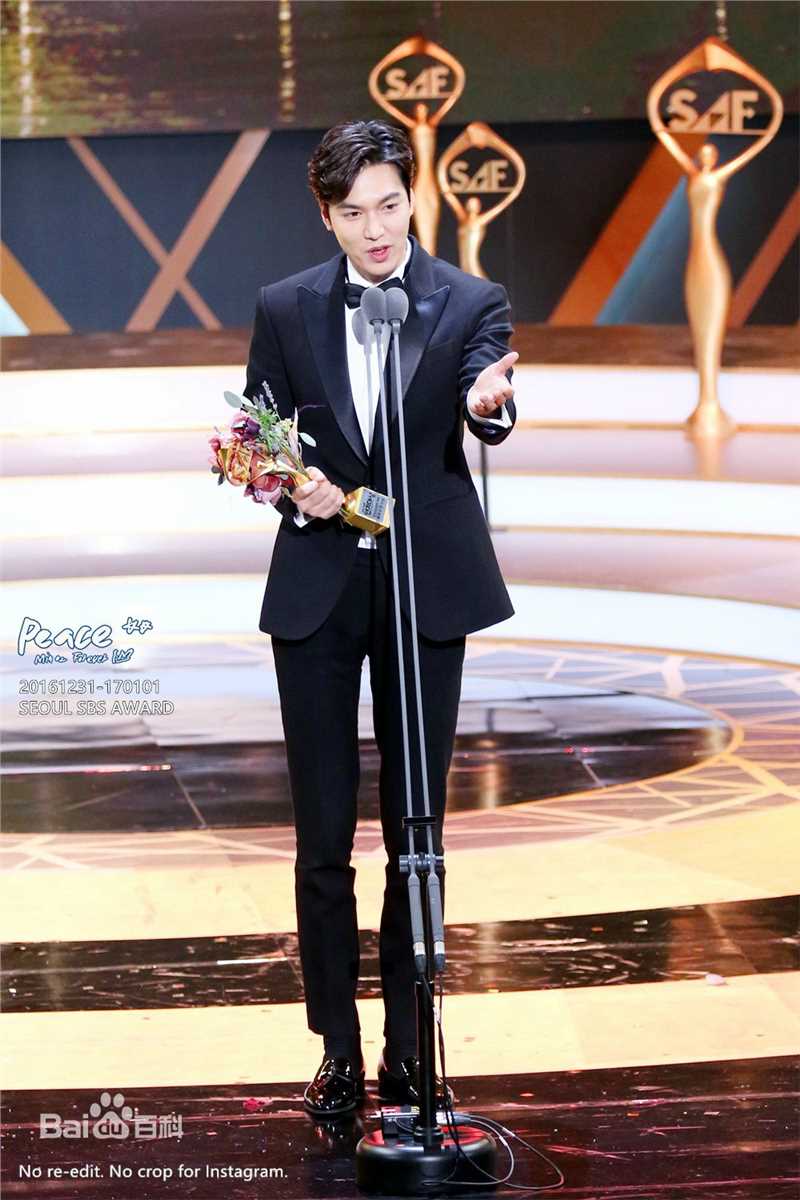 李敏镐（hào）(Lee MinHo、イ ミンホ)2016.12 S演技大赏壁纸壁纸