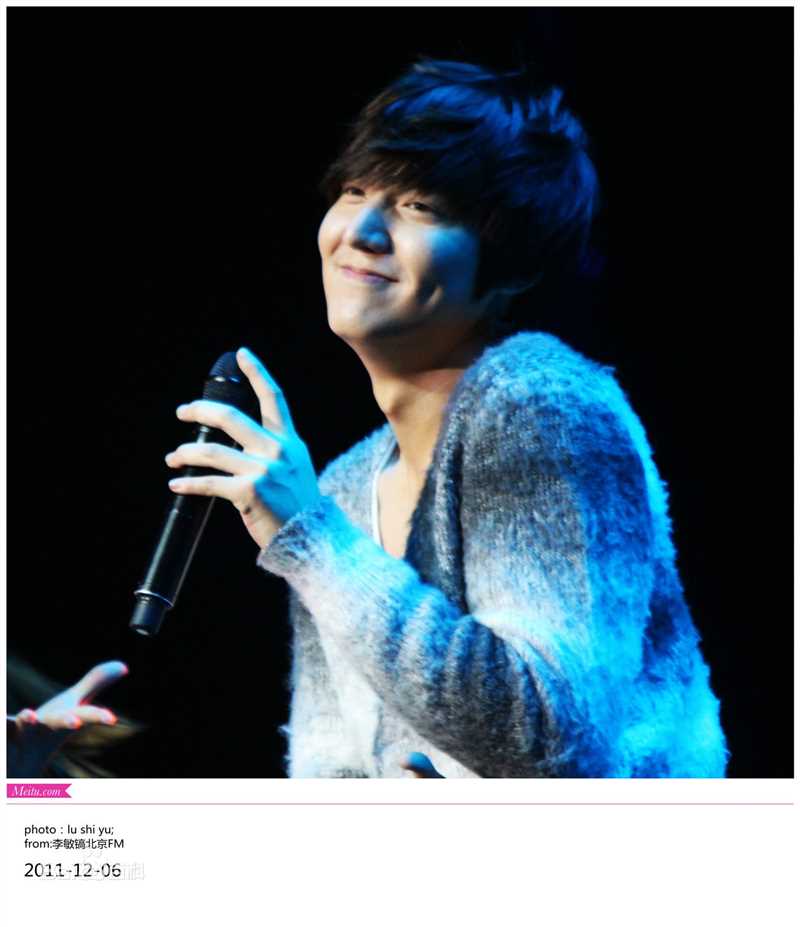 李敏镐（hào）(Lee MinHo、イ ミンホ)2011中国北京上海FM素颜照相册