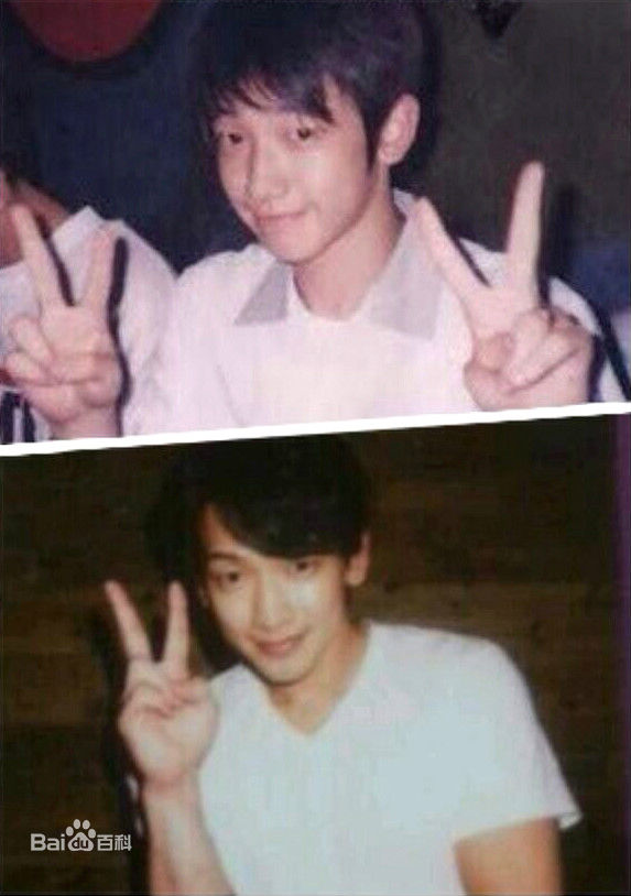 郑智薰(英文名:Rain 韩文名：  罗马拼音：Jung Ji Hoon)小时候前后照片