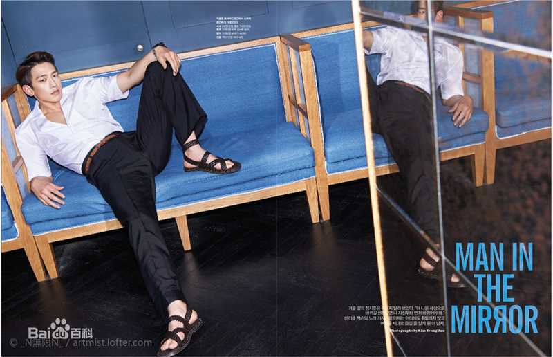 郑智薰(英文名:Rain 韩文名：  罗马拼音：Jung Ji Hoon)在《COO MEN》中的