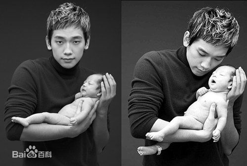 郑智薰(英文名:Rain 韩文名：  罗马拼音：Jung Ji Hoon)前后照片