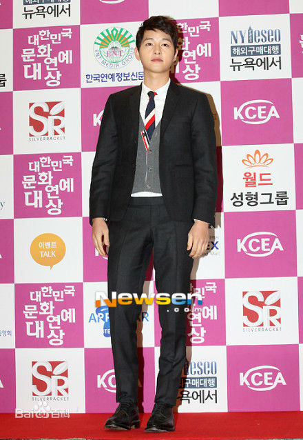 宋仲基(Song Joong Ki)大韩民国文化演艺大奖(2012)图册