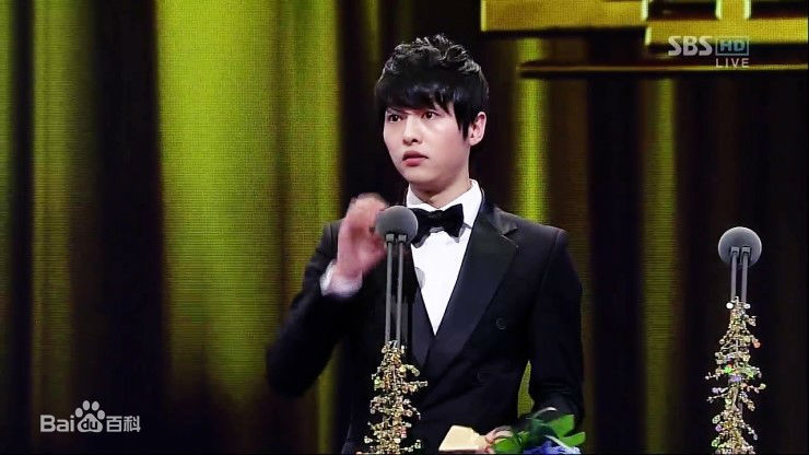 宋仲基(Song Joong Ki)S演技大赏（2011）性感图片壁纸