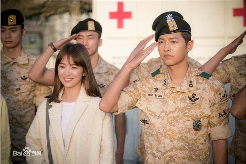 最优质宋仲基(Song Joong Ki)在《太阳的后裔》（2016）中的相册