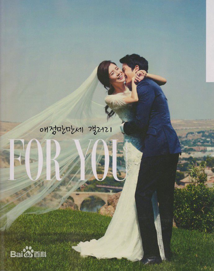 池晟(Ji Sung)李宝英婚纱照性感图片壁纸