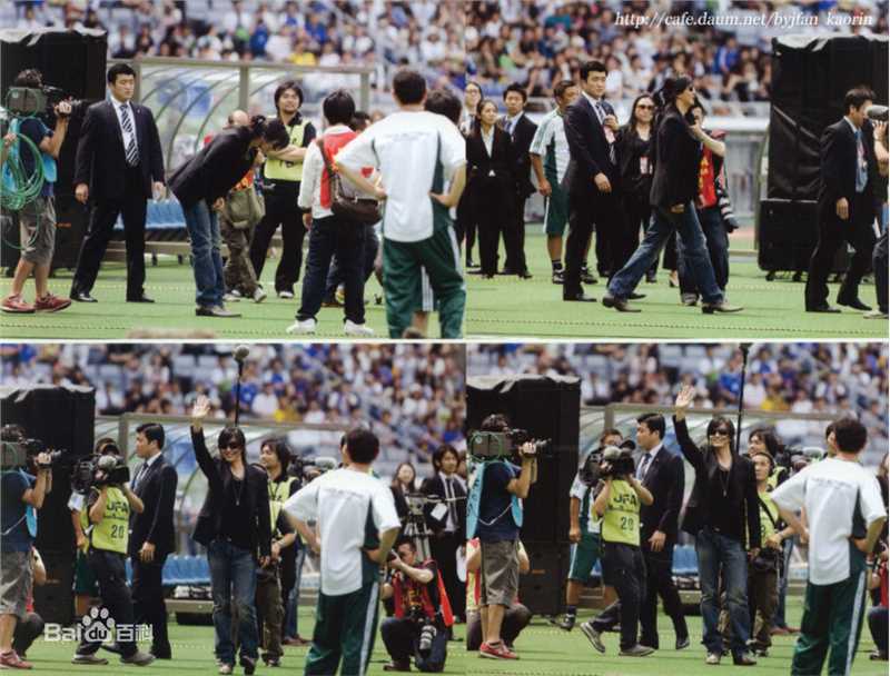 裴勇浚(Bae Yong Joon，)慈善活动前后照片