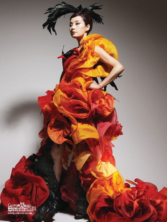 张美姬( /Mi-hie Jang)最新黑白~~彩色！！~`壁纸