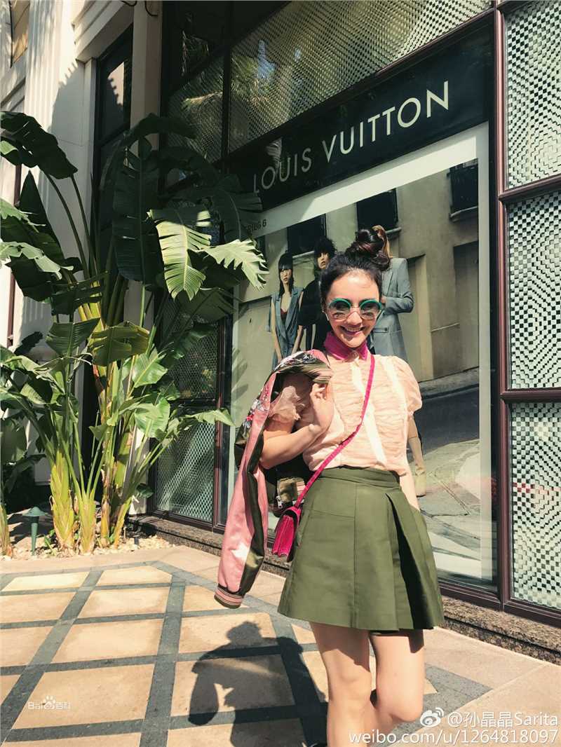 孙晶晶生活照前后照片