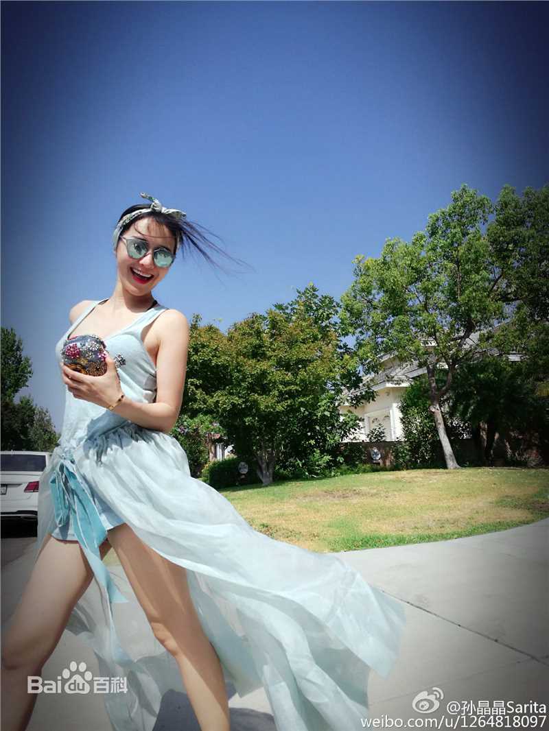 孙晶晶生活照前后照片