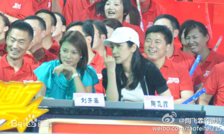 陶飞霏在参加《欢乐中国行》中的