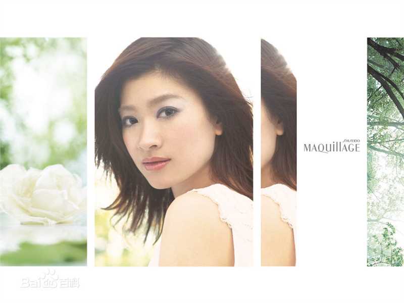 筱原凉子(しのはら りょうこ，Shinohara Ryoko)广告代言素颜照壁纸