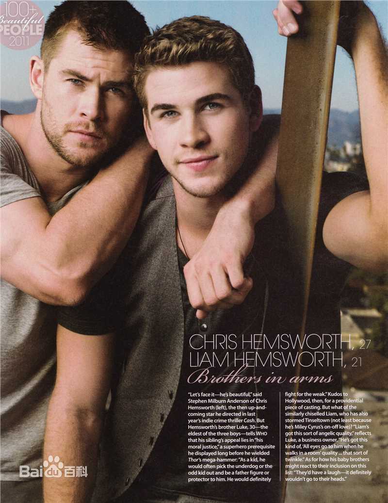 高清克里斯·海姆斯沃斯(Chris Hemsworth)精彩图册