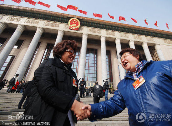 韩红(Han Hong)2011年3月两会素颜照相册