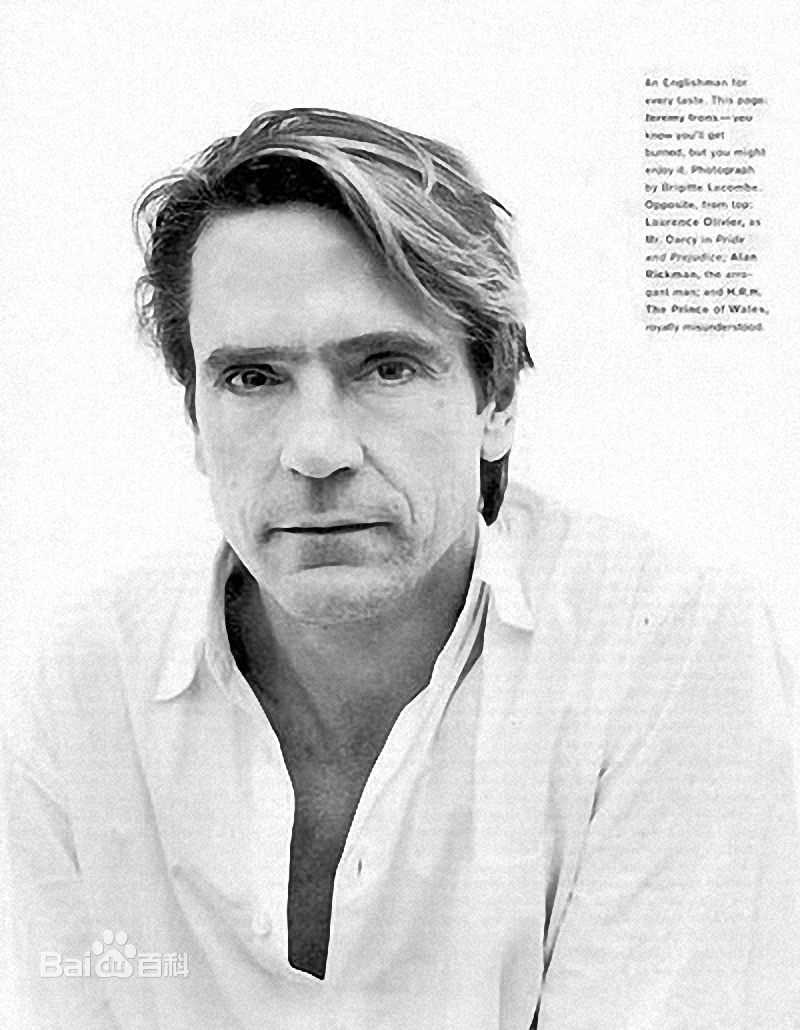 最新杰瑞米·艾恩斯(Jeremy Irons)精彩图册