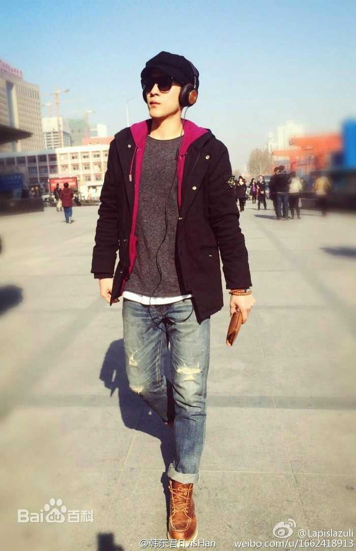 韩东君(Elvis Han)前后照片