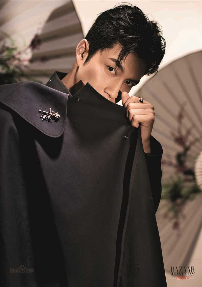 韩东君(Elvis Han)芭莎珠宝素颜照壁纸