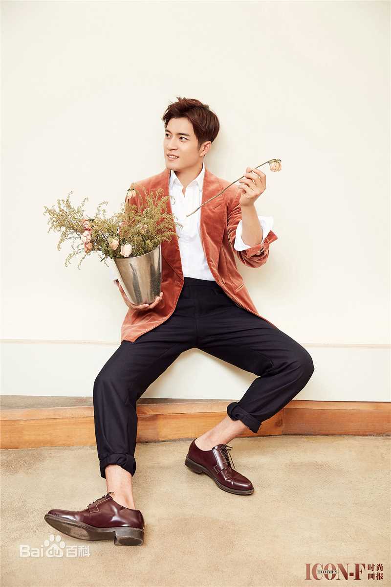 韩东君(Elvis Han)时尚画报前后照片