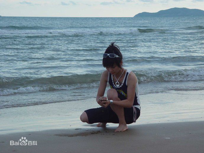 胡珊休闲照壁纸壁纸