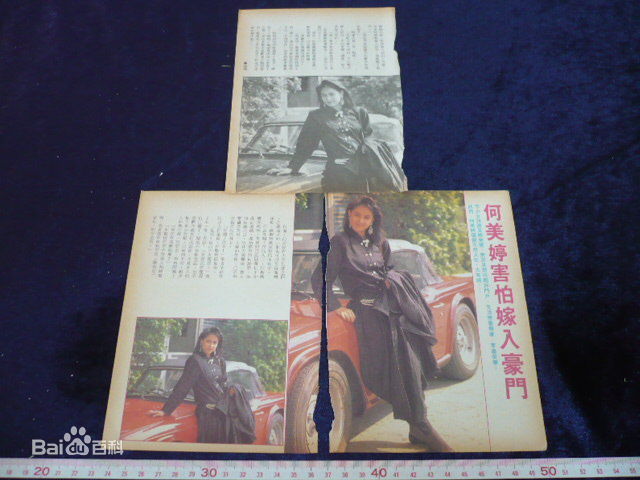 何美婷(Mei-Ting Hoh)曾经的前后照片