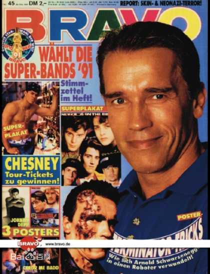 阿诺德·施瓦辛格(Arnold Schwarzenegger)封面人物施瓦辛格