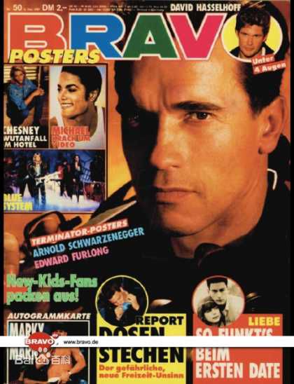 阿诺德·施瓦辛格(Arnold Schwarzenegger)封面人物施瓦辛格