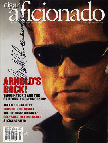 阿诺德·施瓦辛格(Arnold Schwarzenegger)封面人物施瓦辛格