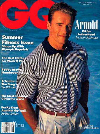 阿诺德·施瓦辛格(Arnold Schwarzenegger)封面人物施瓦辛格