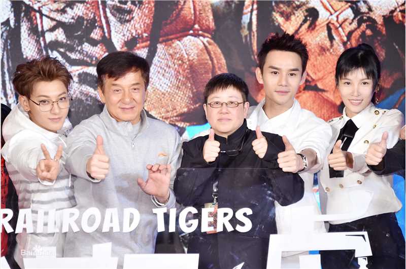 精选张蓝心(Zoe Zhang)在电影《铁道飞虎》主题曲发布会中的图册