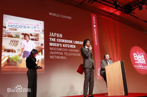 速水重道(速水もこみち、Mocomichi Hayami)世界料理本大赏前后照片