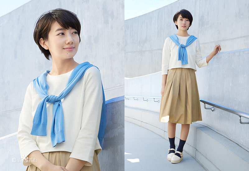 南波瑠(Haru)最新短发杂志壁纸