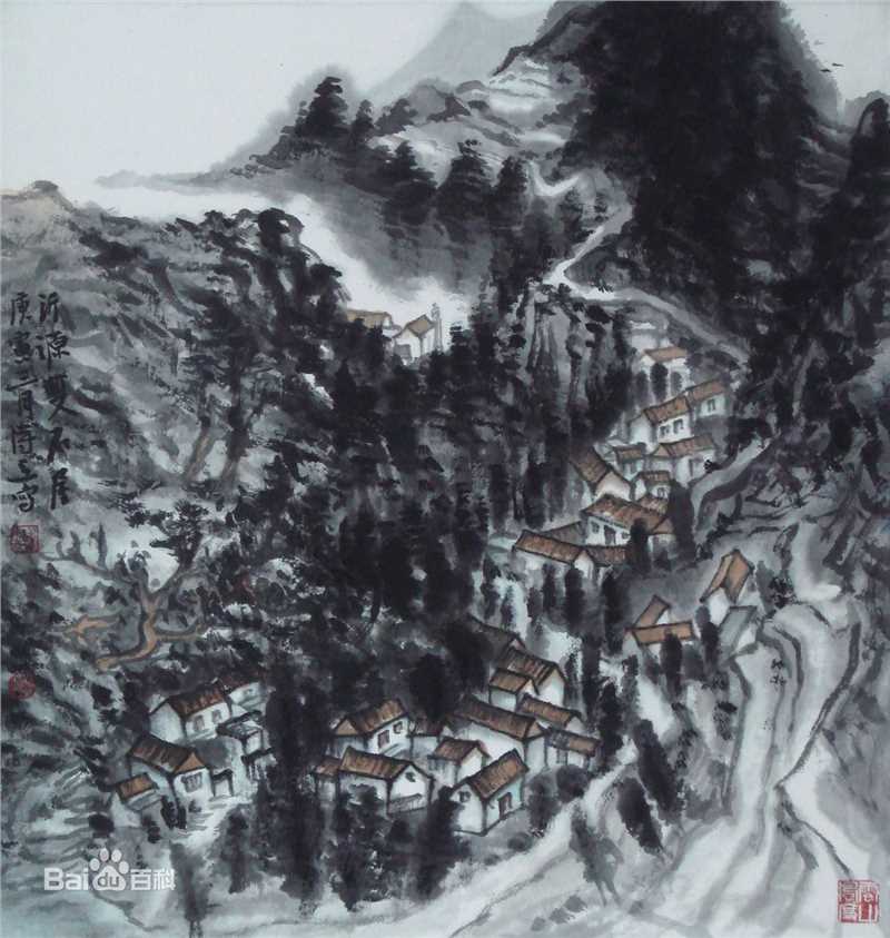 傅立山水作品集性感图片图集
