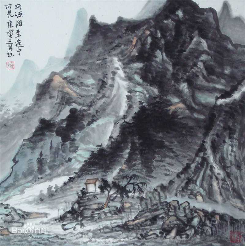 傅立山水作品集性感图片图集