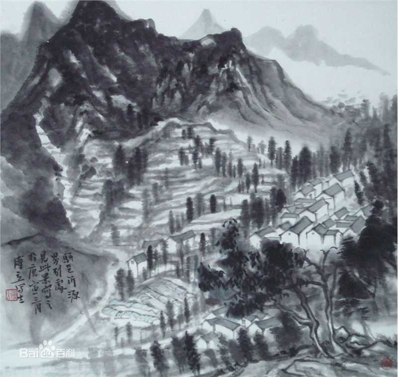 傅立山水作品集性感图片图集