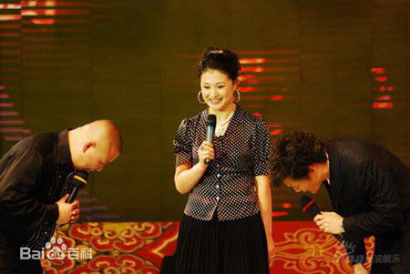 于月仙舞台演出照前后照片