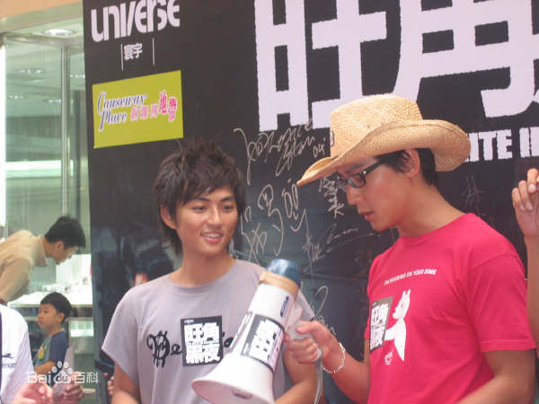 最优质梁俊一(Anson)在出席《旺角黑夜》的宣传活动中的相册