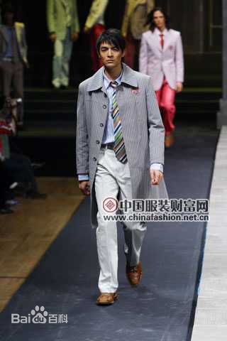 李学庆走秀风采前后照片