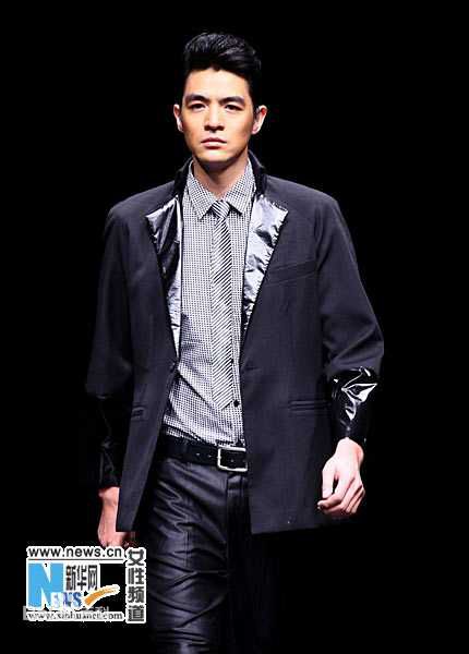 李学庆走秀风采前后照片