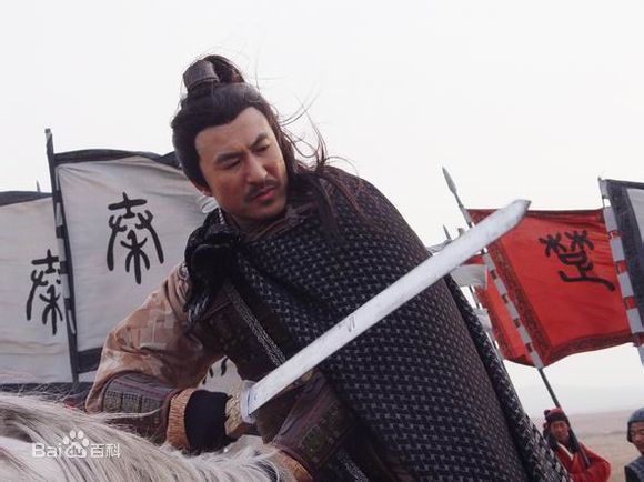 肖荣生饰演刘邦素颜照相册