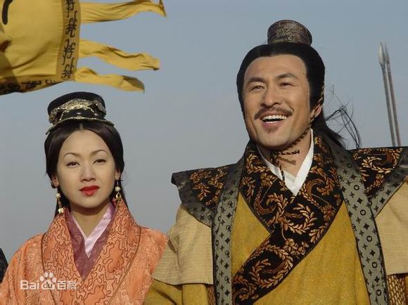 肖荣生饰演刘邦素颜照相册