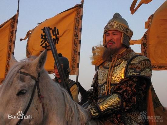 肖荣生饰演刘邦素颜照相册