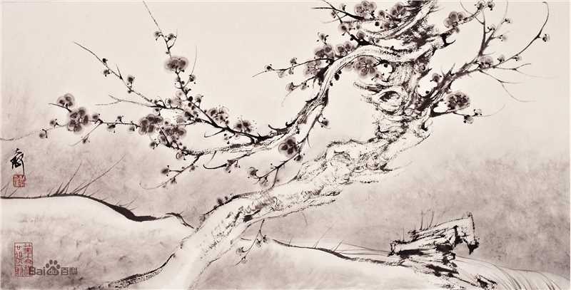 韩璐素以为绚，画作。前后照片