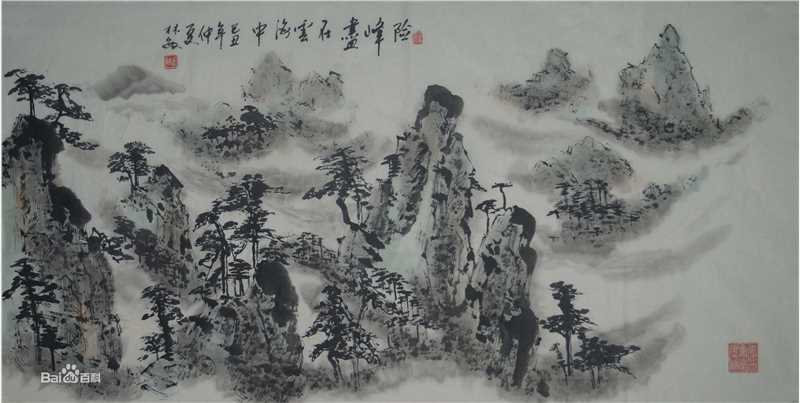 林敏山水作品性感图片图集