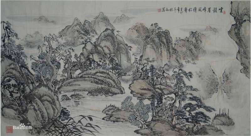 林敏山水作品性感图片图集