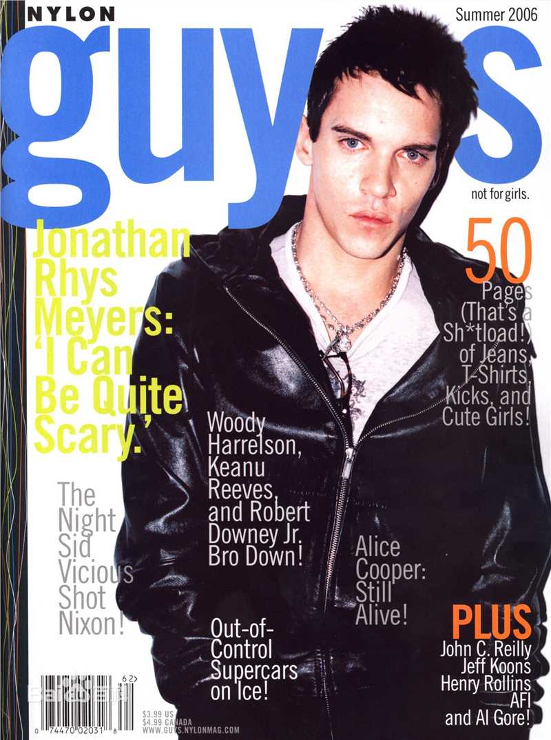 乔纳森·莱斯·梅耶斯(Jonathan Rhys Meyers)精彩图册