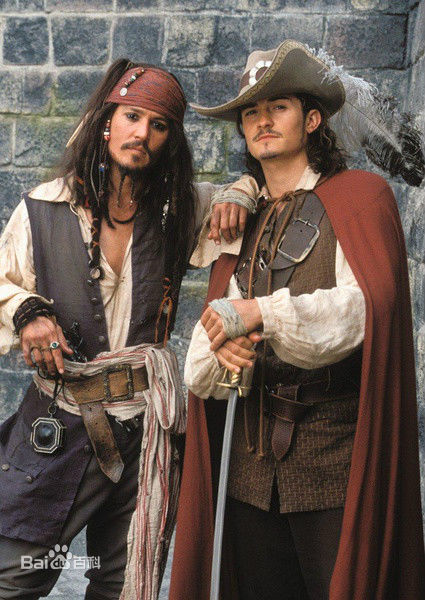 最新约翰尼·德普(Johnny Depp)在《加勒比海盗》饰 杰克船长中的图集